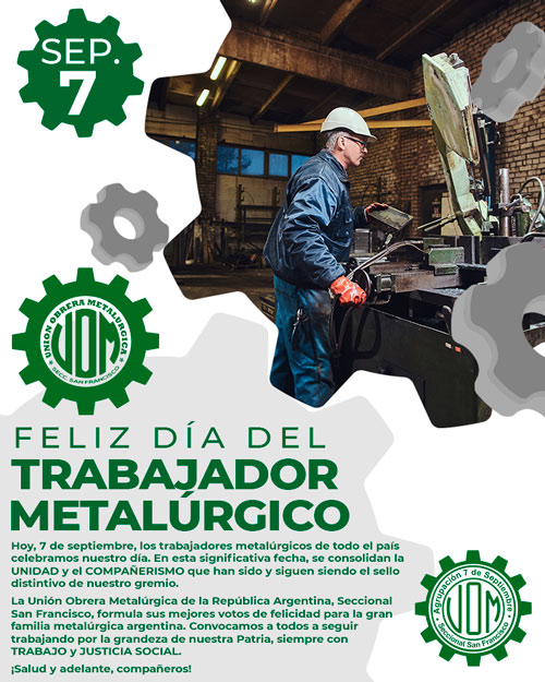 Día de los Trabajadores Metalúrgicos