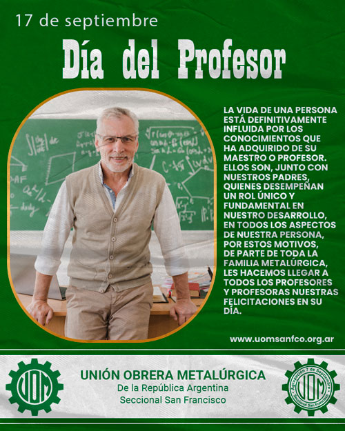📐 17 de Septiembre – Día del Profesor 📐