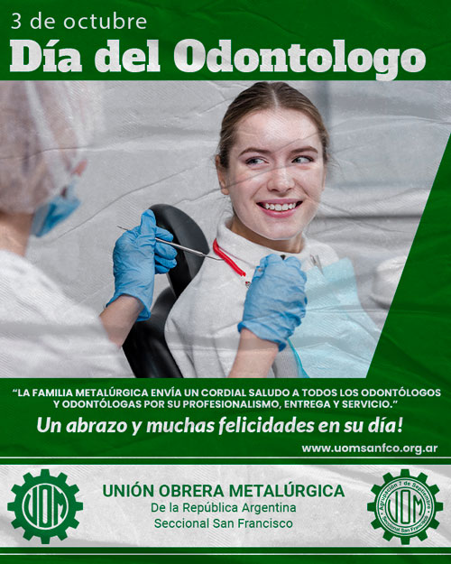 🦷 3 de Octubre – Día del Odontólogo 🦷