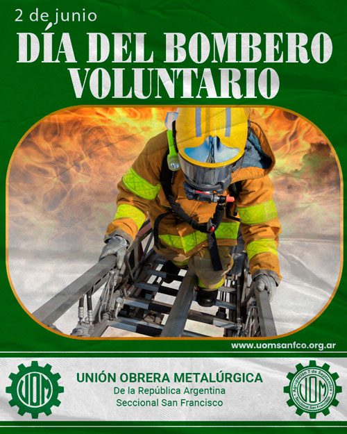 🚒 2 de Junio – Día Nacional del Bombero Voluntario 🚒