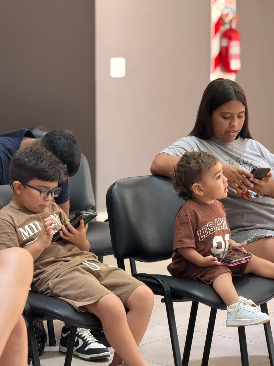 Imágenes de lo que está sucediendo ahora mismo en nuestras instalaciones.