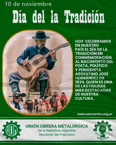 🇦🇷 ¡Feliz Día de la Tradición!