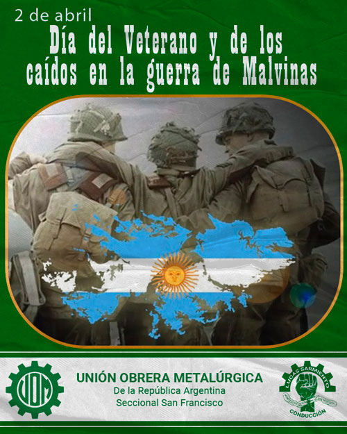 🇦🇷  2 de Abril: Día del Veterano y de los caídos en la guerra de Malvinas