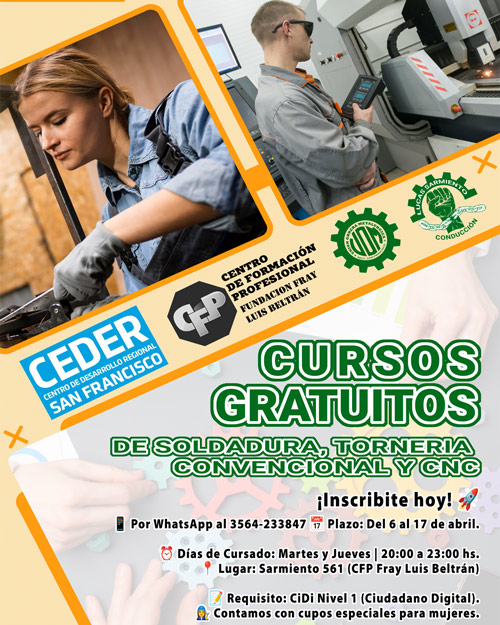 ¡Capacitate con la UOM! 🛠️ Inscripciones 2026 abiertas