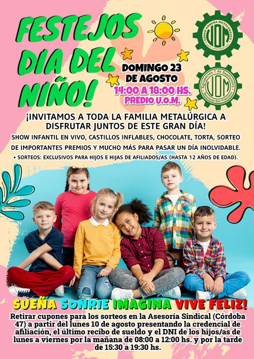 ¡Una nueva y exitosa edición del Día del Niño en Las Varillas!