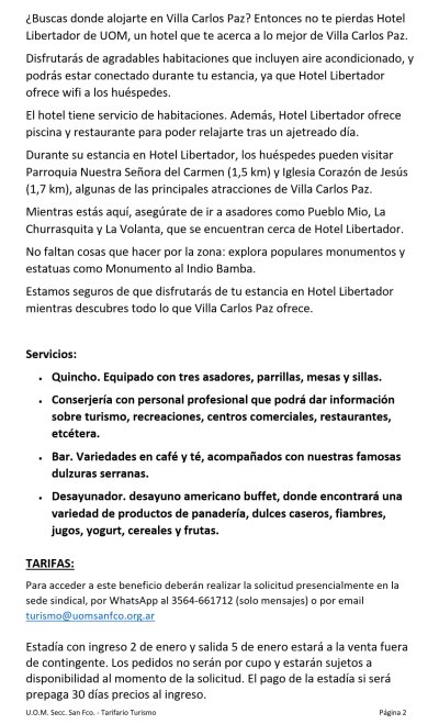 Folleto - Pág. 2
